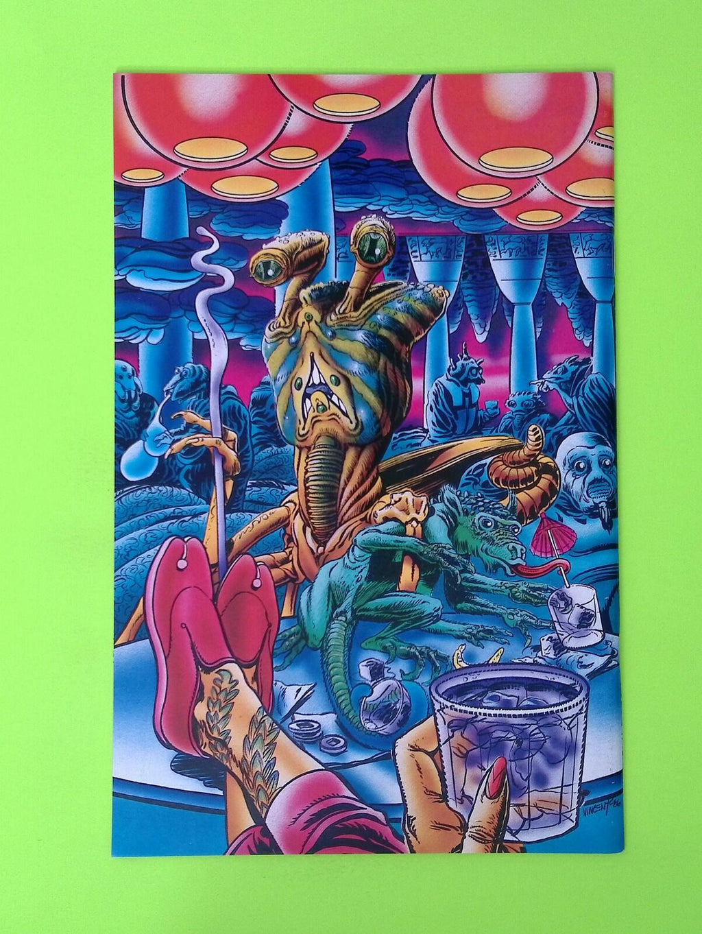 Alien Fire #1 Kitchen Sink Comix High Grade Comic Book W203-203