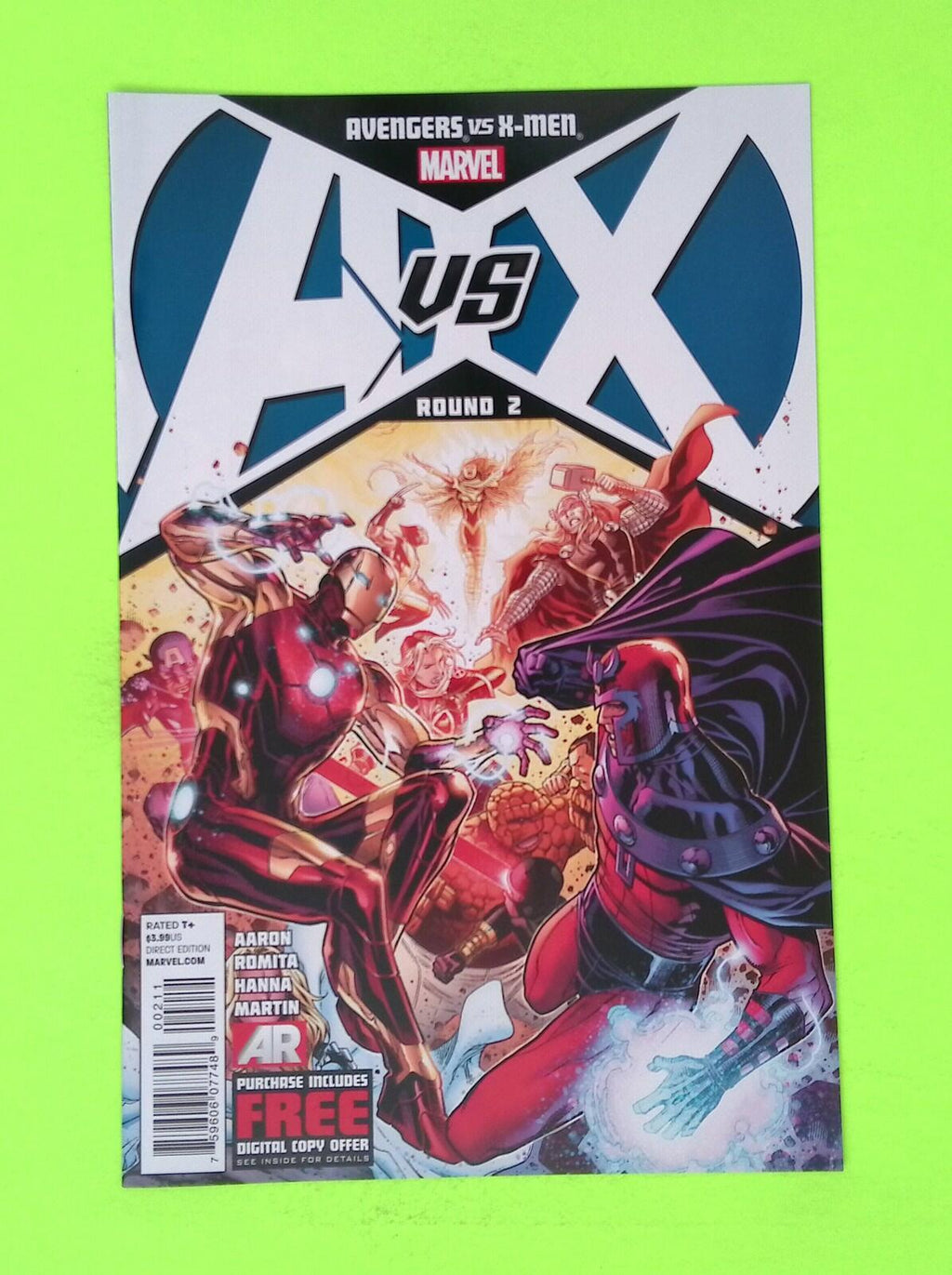 Avengers vs. X-Men #2 2012 Marvel Comics 8.0 Comic Book R34-307