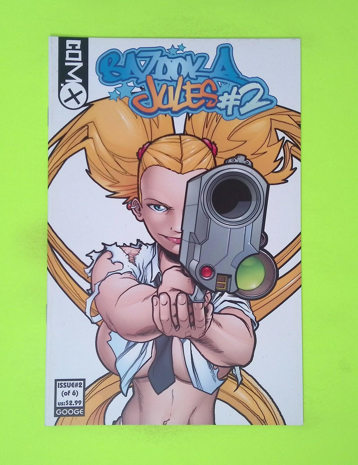 Bazooka Jules #2 2001 Com.X Limited High Grade Comic Book W86-133