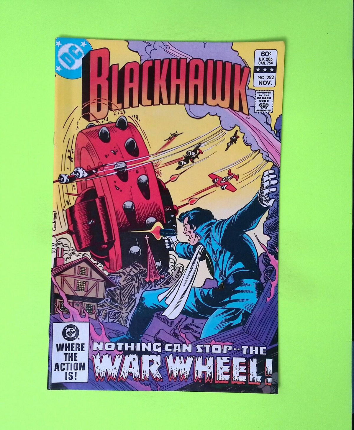 Blackhawk #252 Vol. 1 1982 DC Comics High Grade Comic Book Q80-220