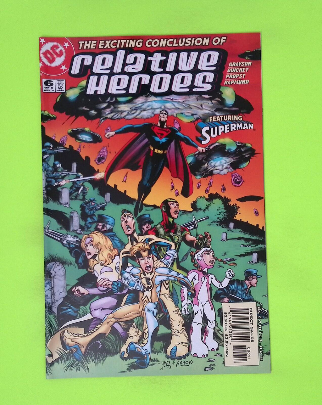 Relative Heroes #6 DC Comics High Grade Comic Book W196-147