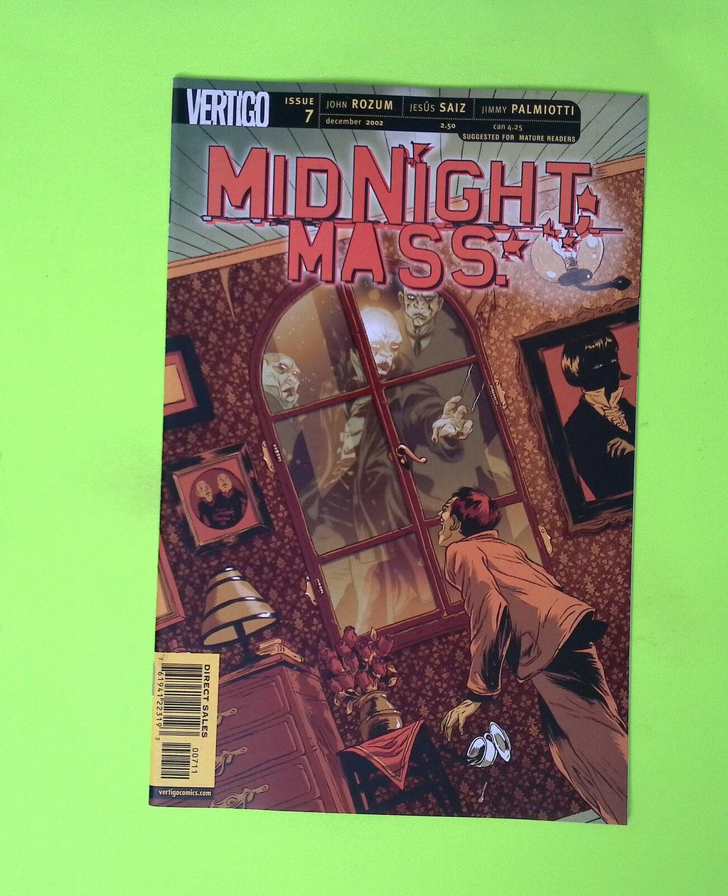 Midnight Mass #7 2002 Vertigo Higher Grade Comic Book Q110-127