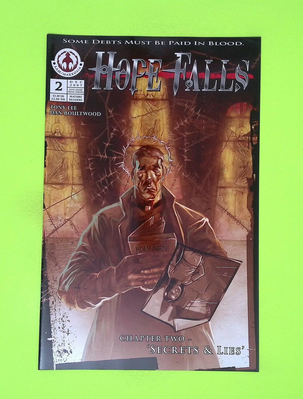 Hope Falls #2 Markosia Enterprises High Grade Comic Book W24-218