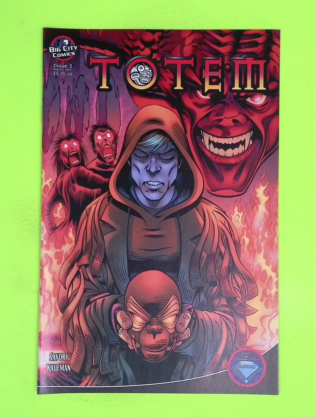 Totem #5 Big City Comics High Grade Comic Book J46-137