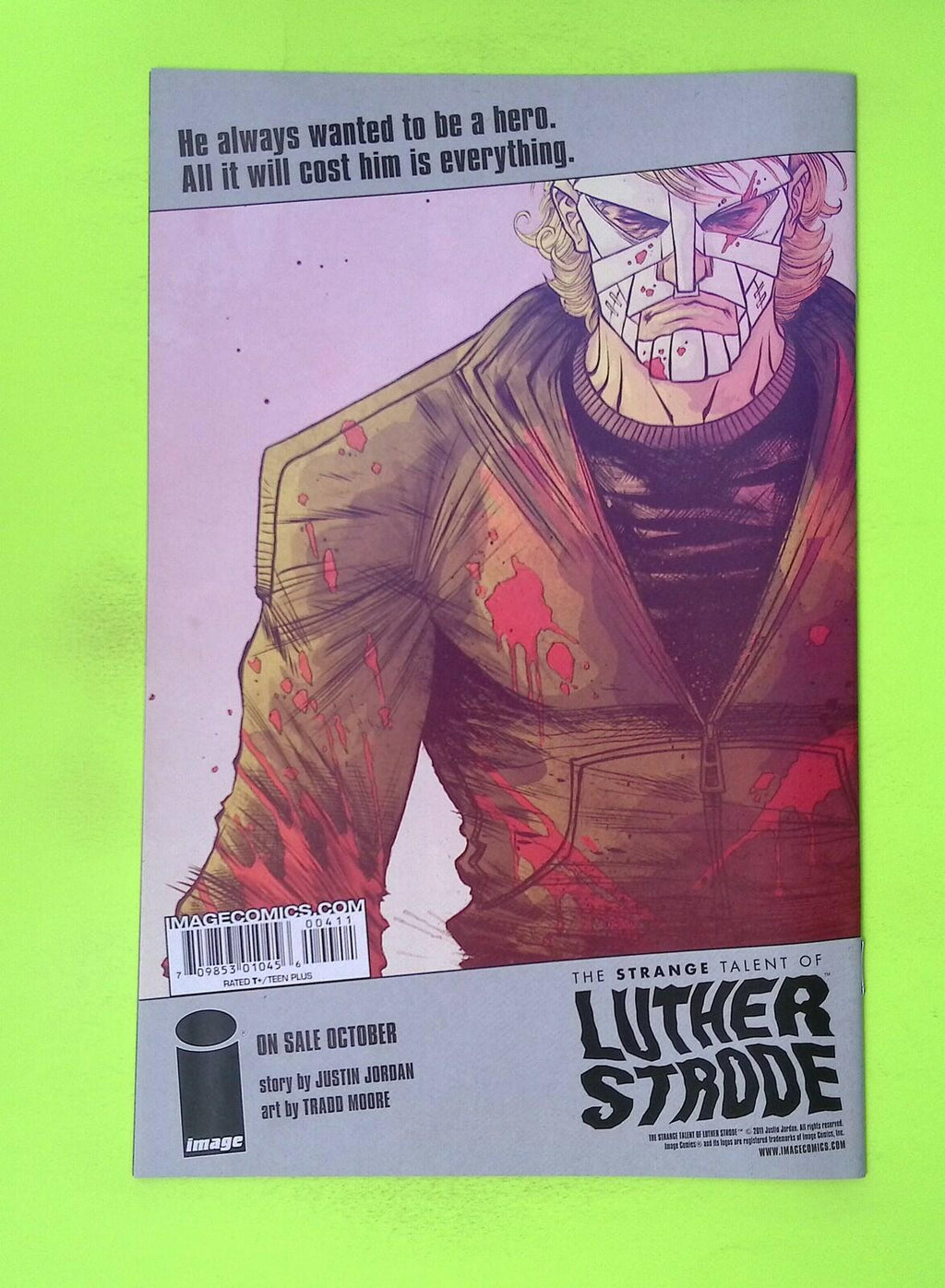 Screamland #4 Vol. 2 2011 Image Comics High Grade Comic Book W34-140