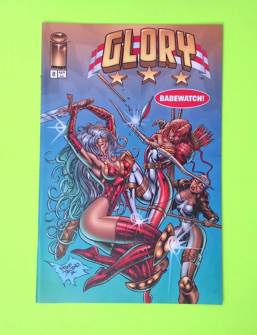 Glory #8 Vol. 1 1995 Image Comics High Grade Comic Book R92-141