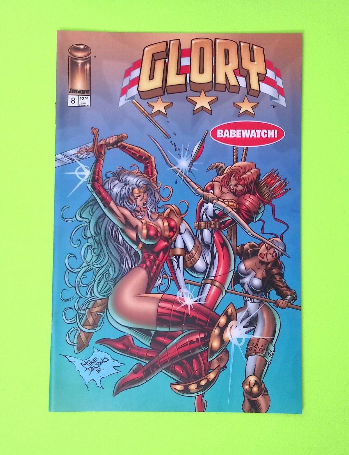 Glory #8 Vol. 1 1995 Image Comics High Grade Comic Book R92-141