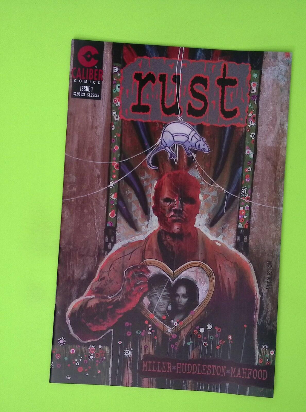 Rust #1 Caliber Comics High Grade Comic Book W233-34