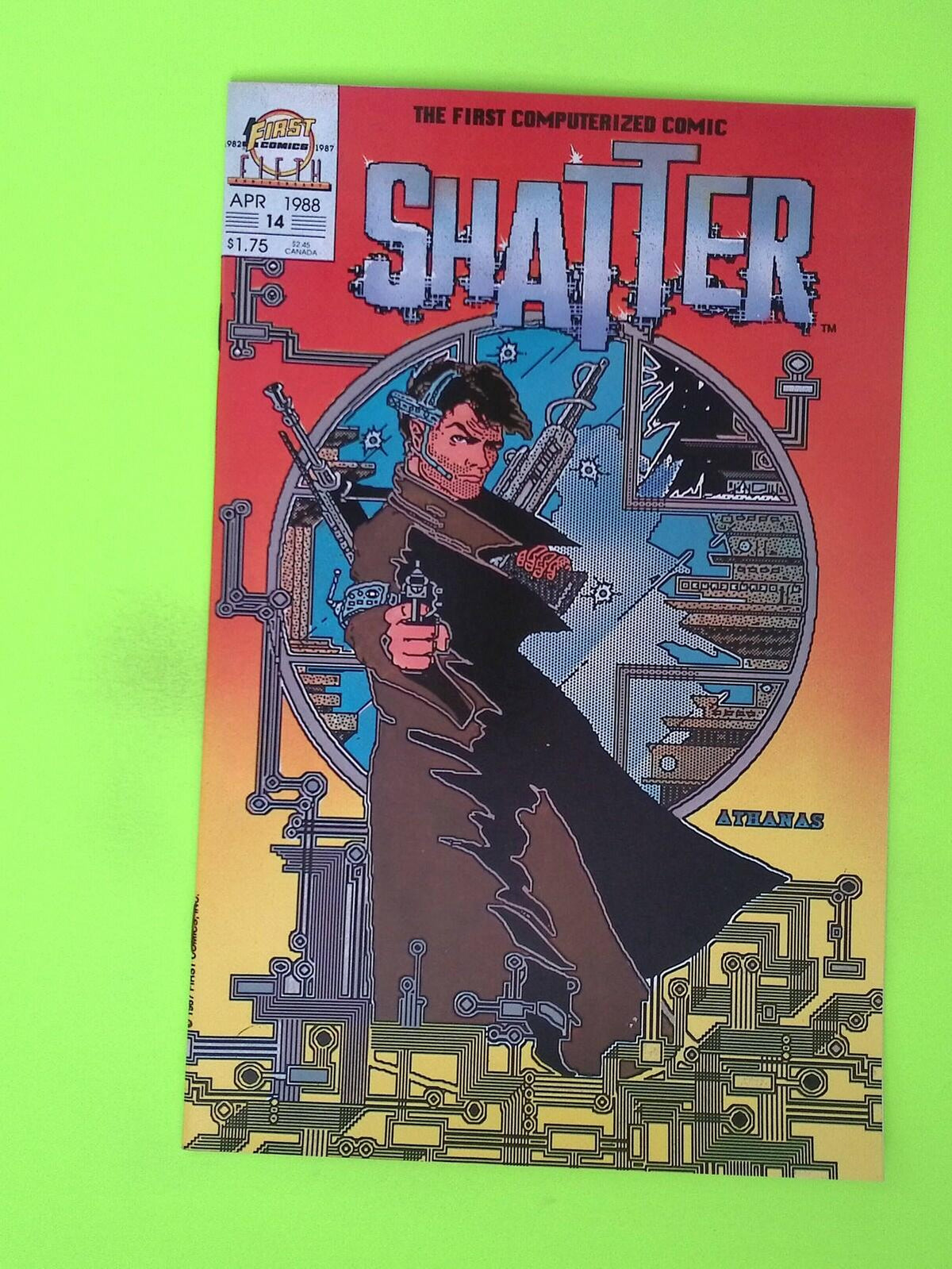 Shatter #14 1988 First Comics 8.0 Comic Book X21-271
