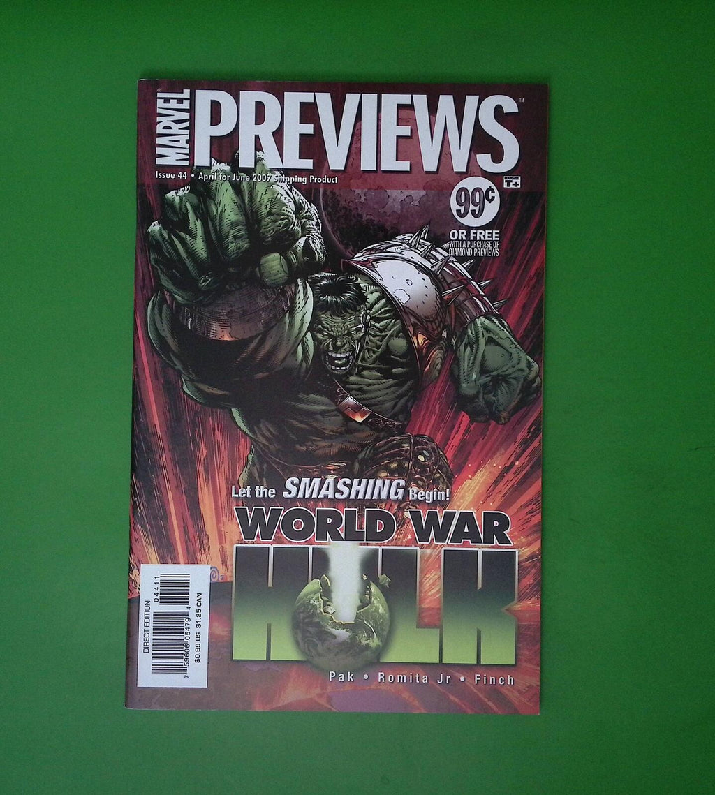 MARVEL PREVIEWS #44 VOL. 1 HIGH GRADE MARVEL COMIC BOOK H65-244
