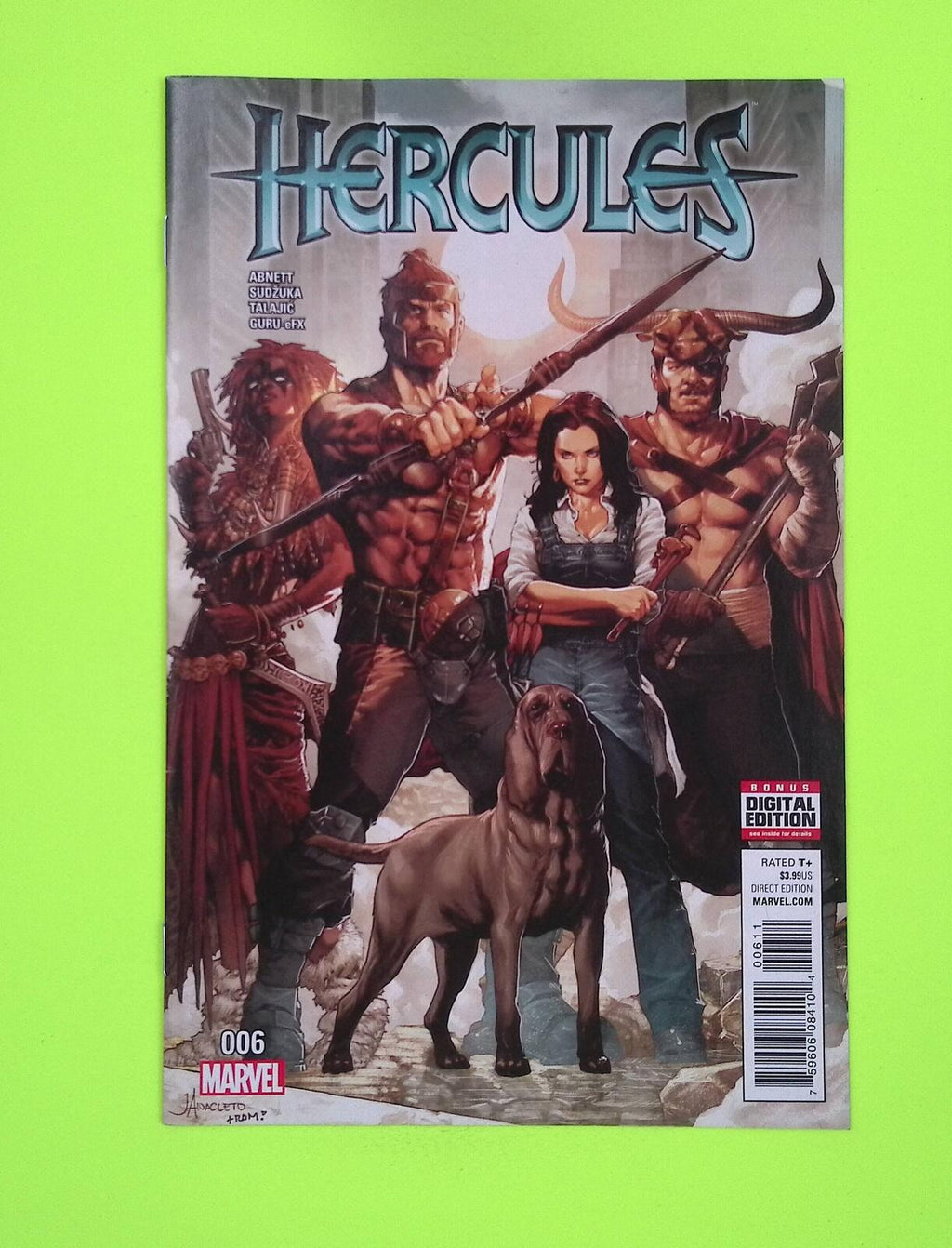 Hercules #6 Vol. 2 2016 Marvel Comics 8.0 Comic Book J11-17