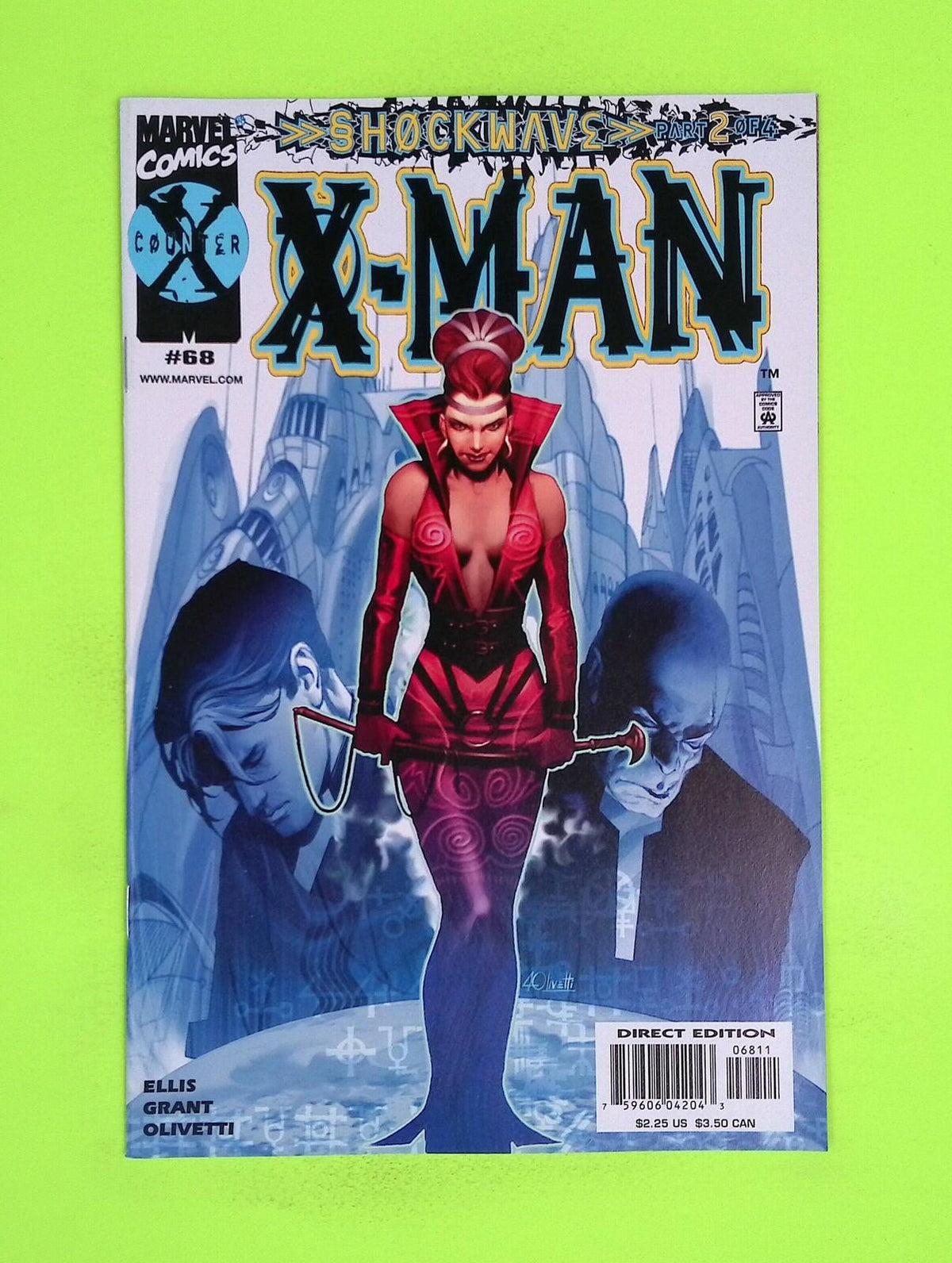 X-Man #68 2000 Marvel Comics High Grade Comic Book J45-190