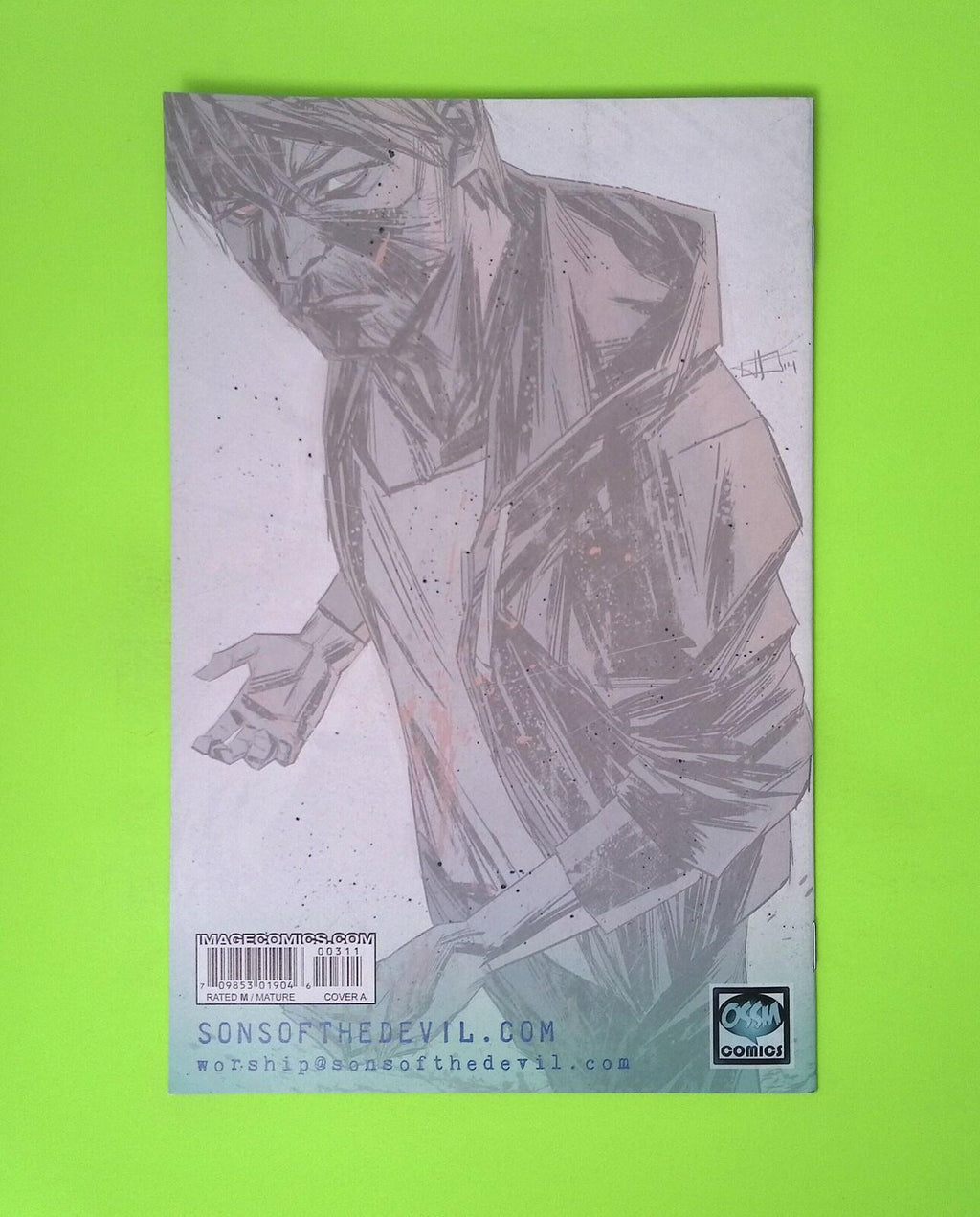 Sons of the Devil #3 2015 Image Comics High Grade Comic Book Q76-31