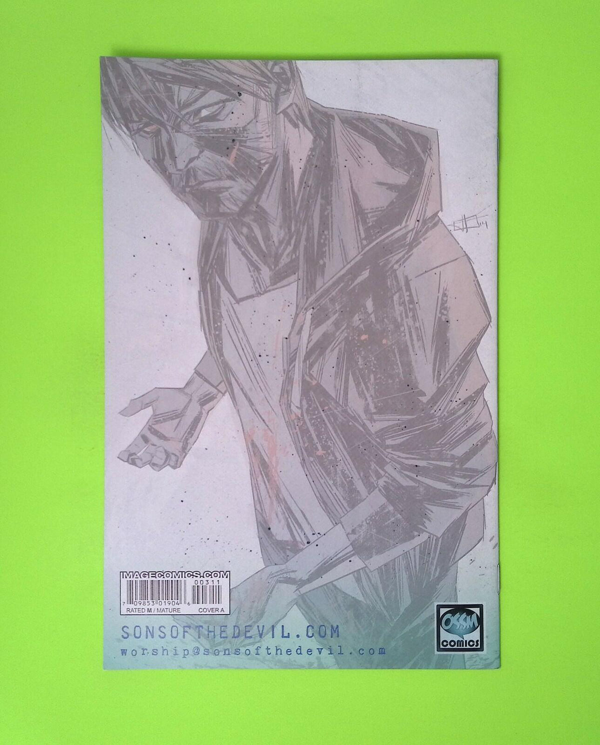 Sons of the Devil #3 2015 Image Comics High Grade Comic Book Q76-31