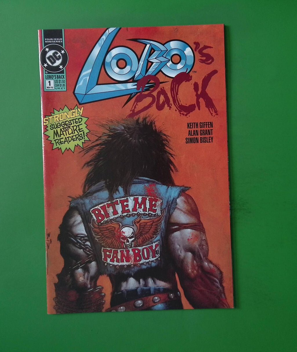 LOBO'S BACK #1 HIGH GRADE DC COMIC BOOK TS93-11