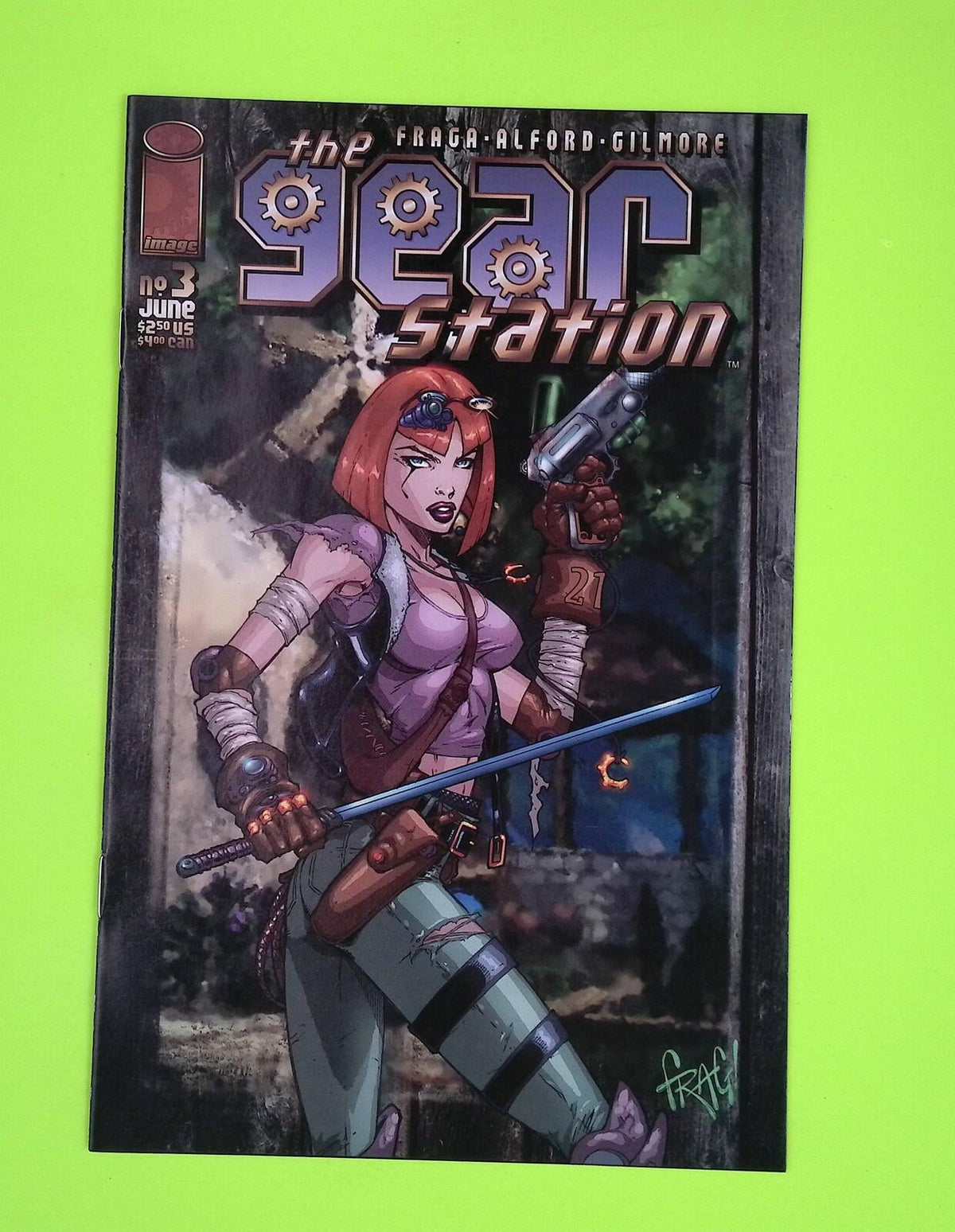 Gear Station #3 2000 Image Comics High Grade Comic Book J87-23