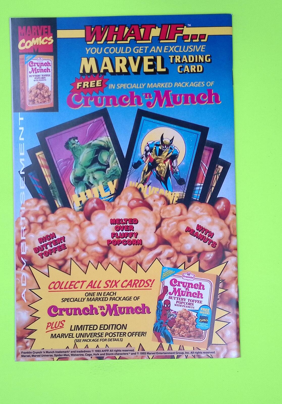 Infinity Crusade #1 1993 Marvel Comics 8.0 Comic Book K24-194