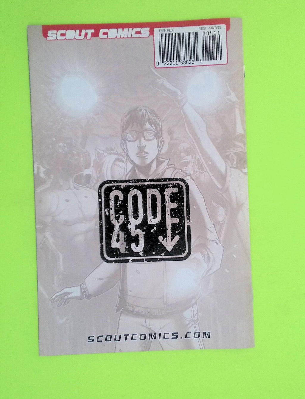 Code 45 #4 2022 Scout Comics High Grade Comic Book V59-79