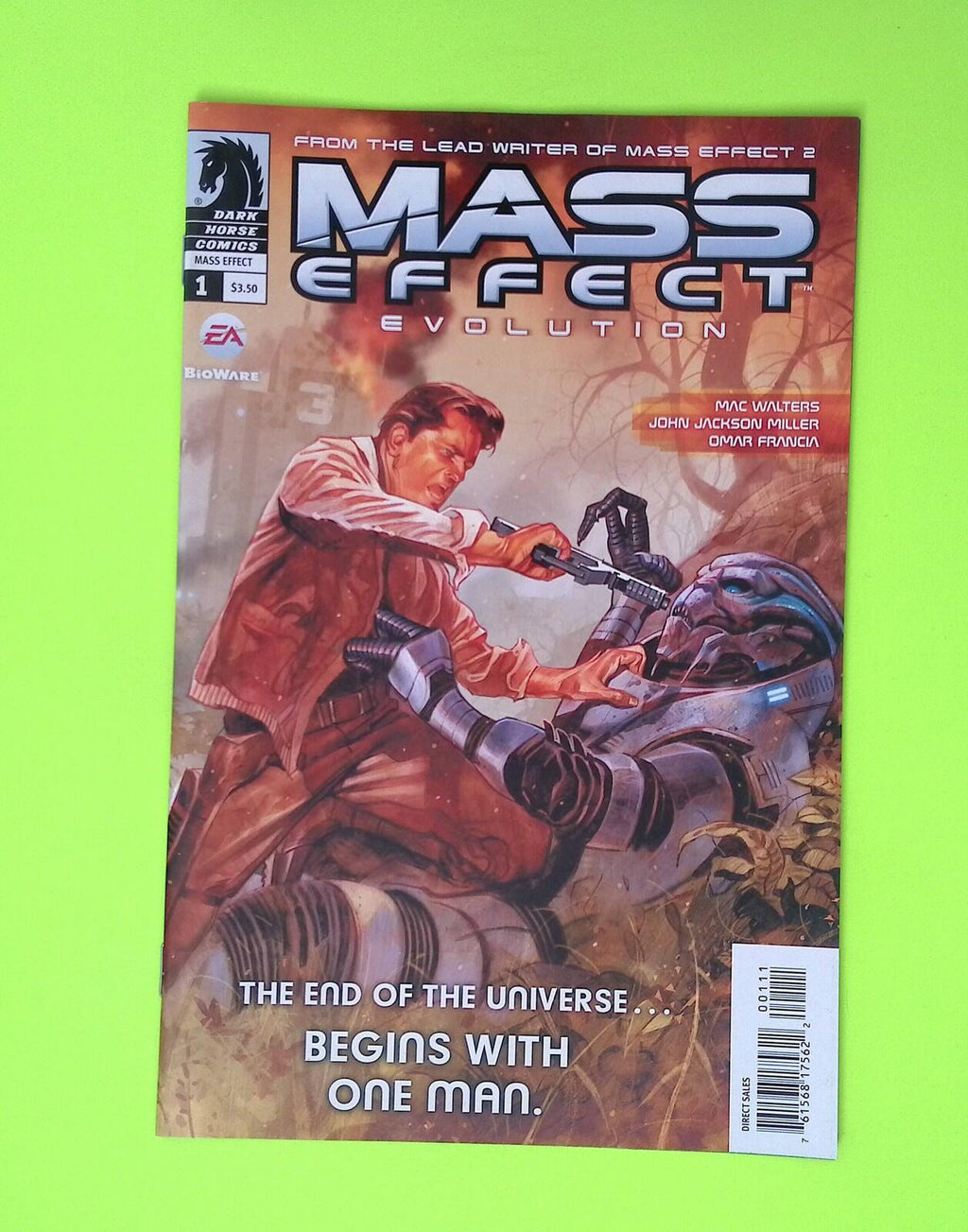 Mass Effect Evolution #1 2011 Dark Horse Comics 8.0 Comic Book W258-40