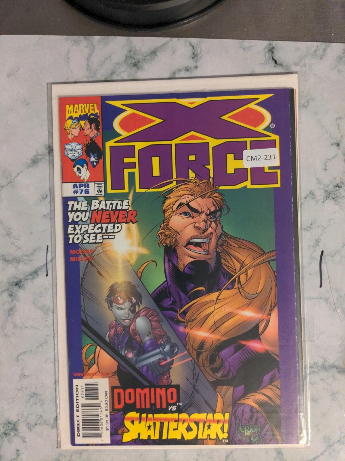 X-FORCE #76 VOL. 1 9.4 MARVEL COMIC BOOK CM2-231