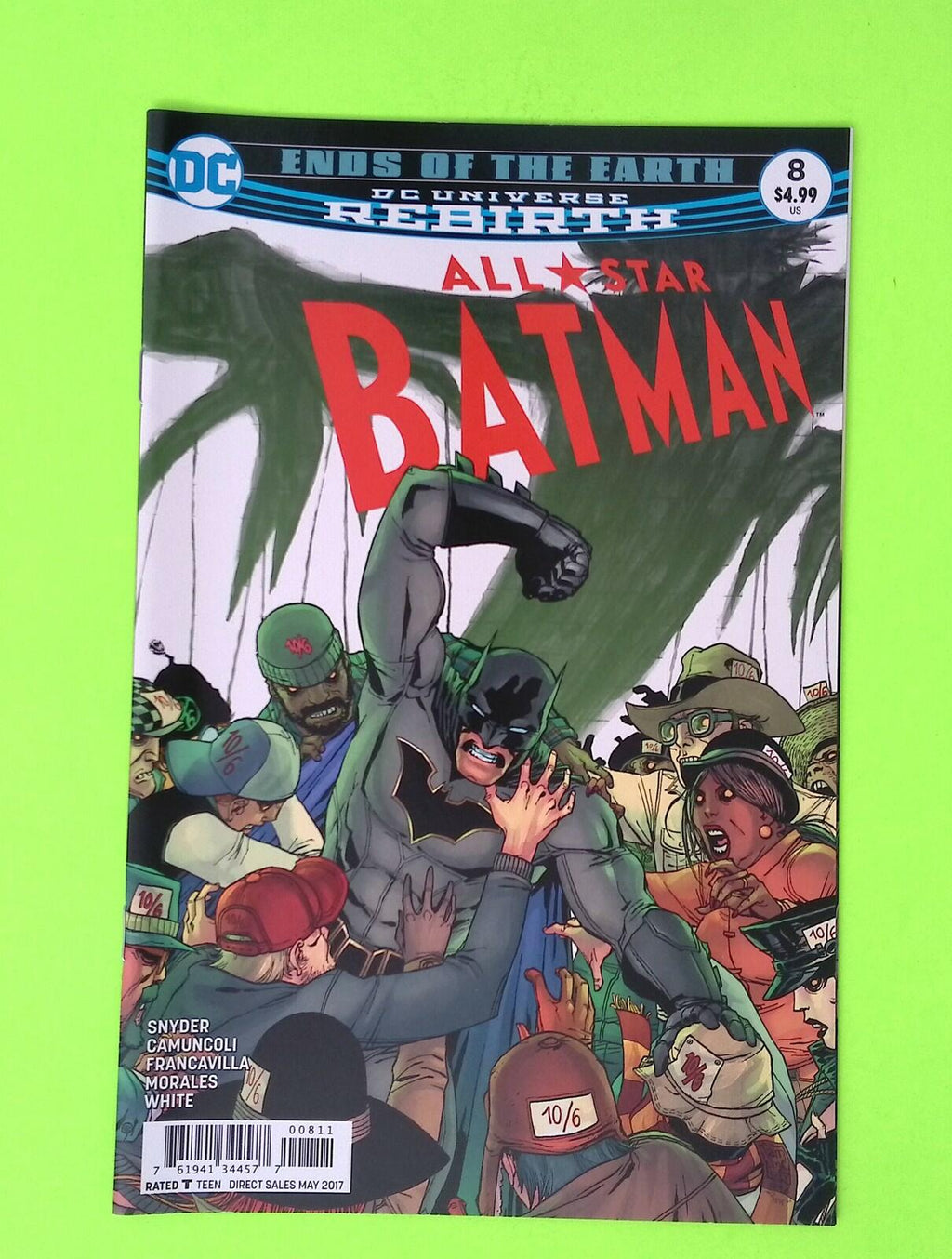 All Star Batman #8 2017 DC Comics High Grade Comic Book R40-240