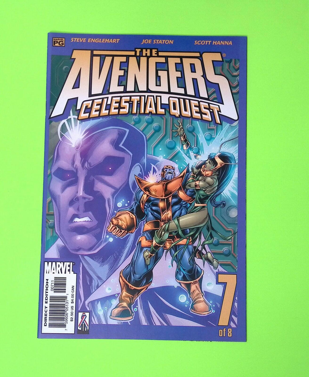 Avengers Celestial Quest #7 2002 Marvel Comics High Grade Comic Book B32-193