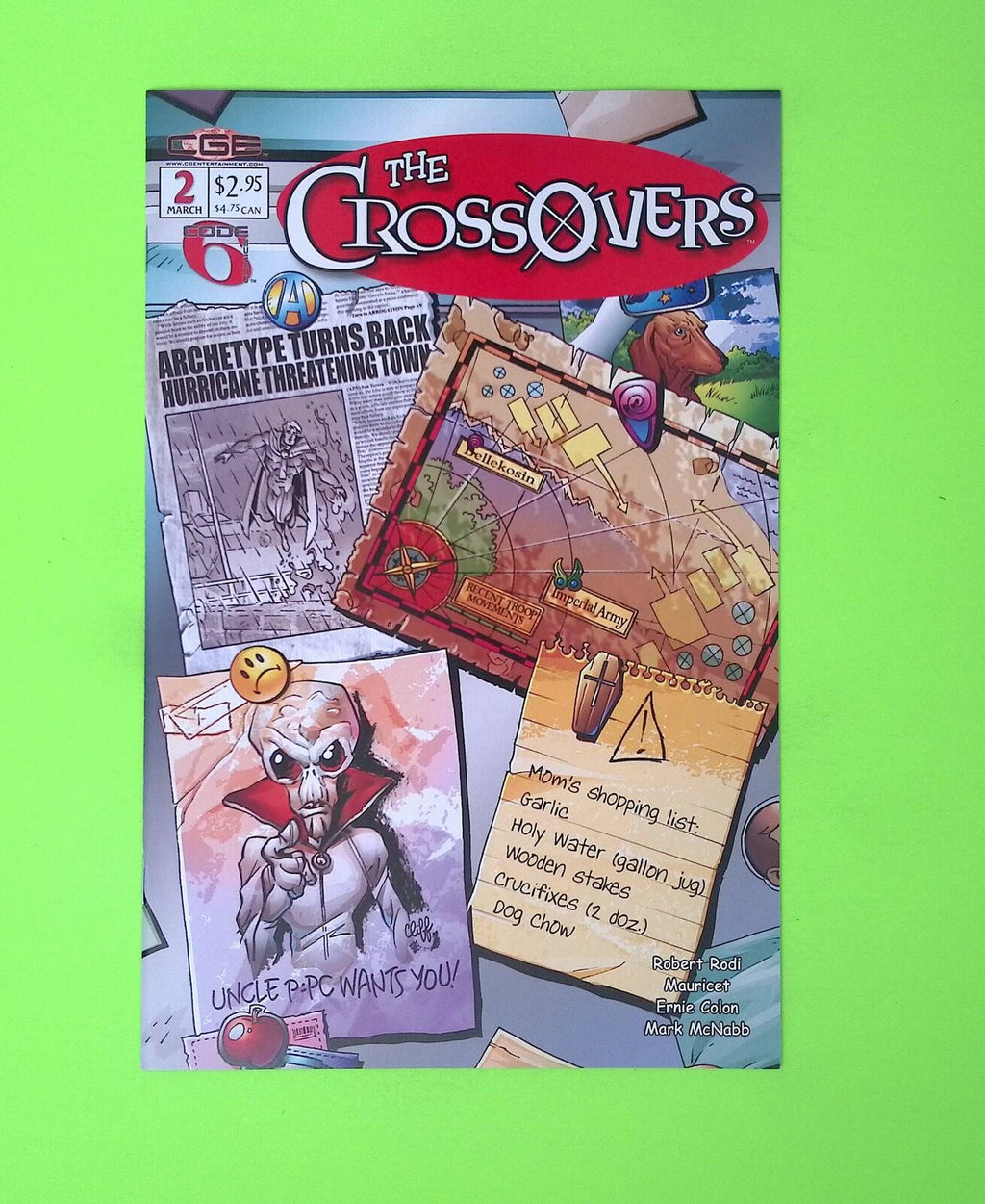 The Crossovers #2 2003 CrossGen High Grade Comic Book B59-232