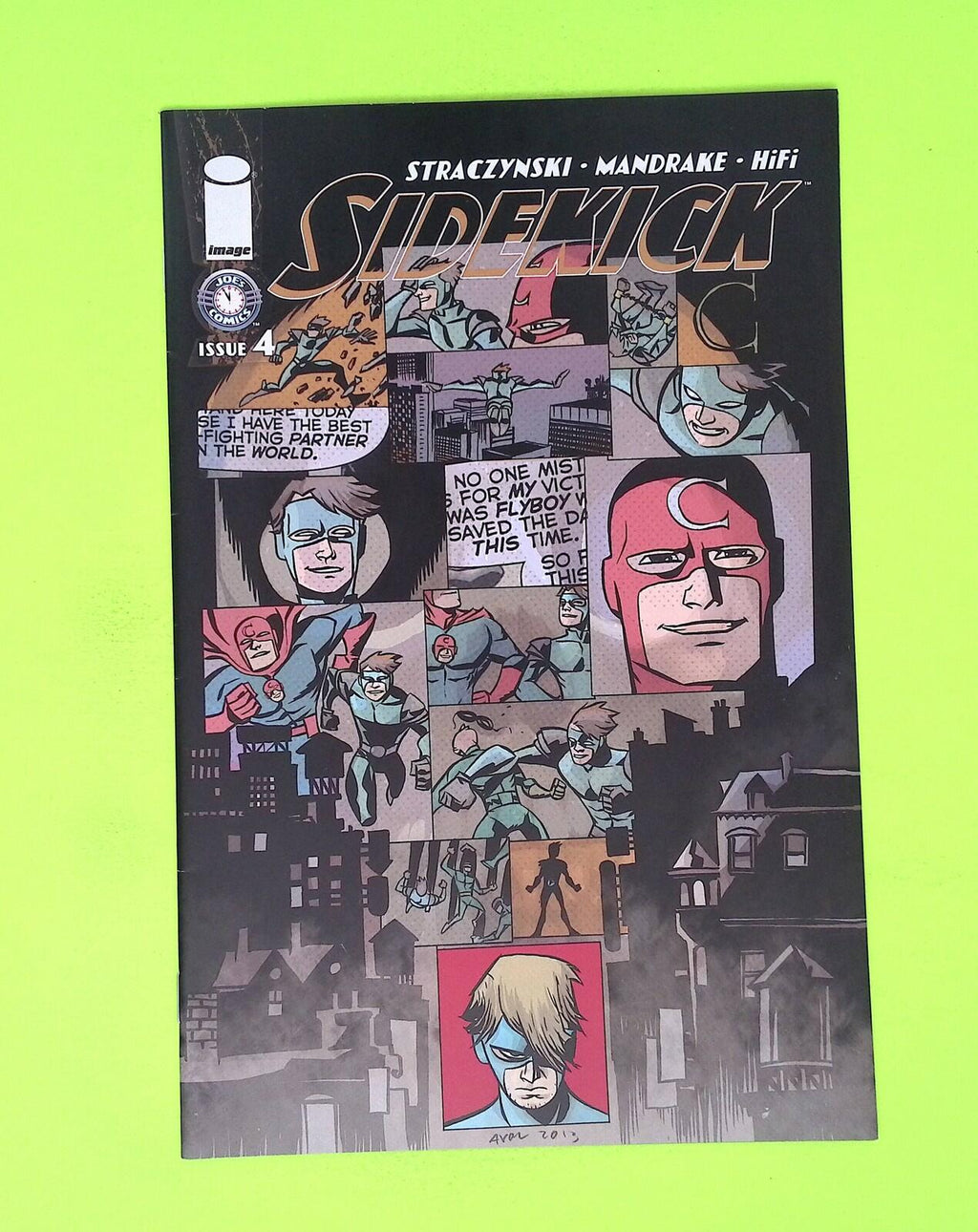 Sidekick #4b Vol. 2 2013 Image Comics Variant 8.0 Comic Book P33-147