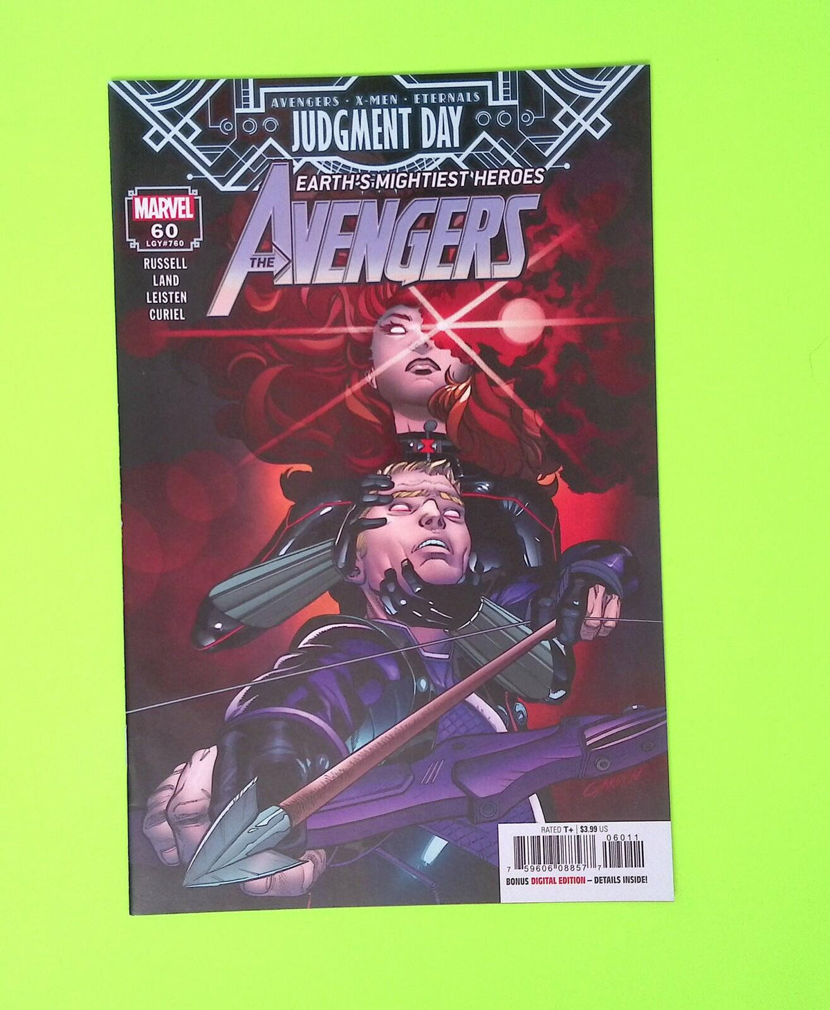 Avengers #60 Vol. 7 2022 Marvel Comics High Grade Comic Book X208-252