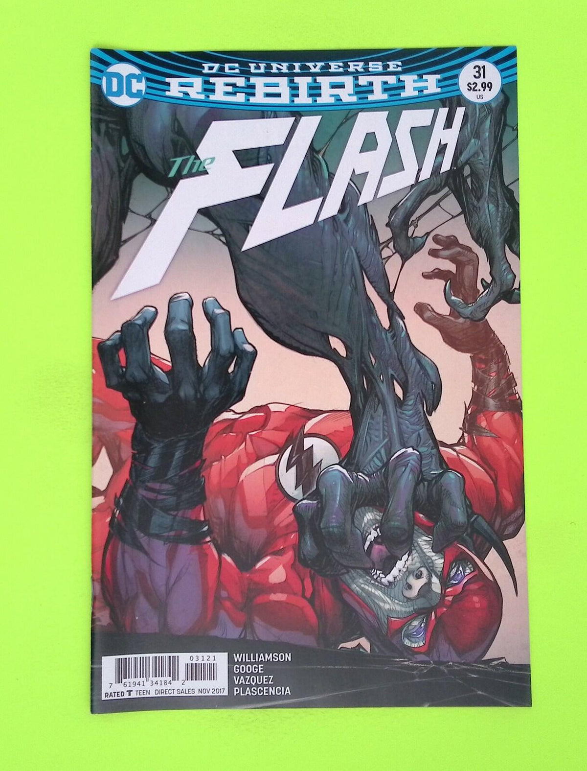 Flash #31b Vol. 5 2017 DC Comics Variant High Grade Comic Book W8-62