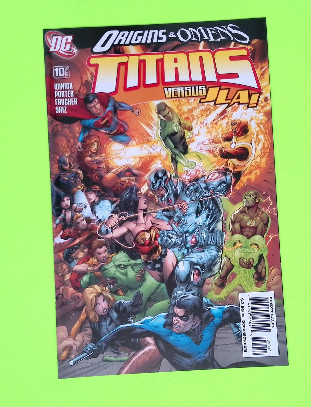 Titans #10 Vol. 2 2009 DC Comics High Grade Comic Book R45-177