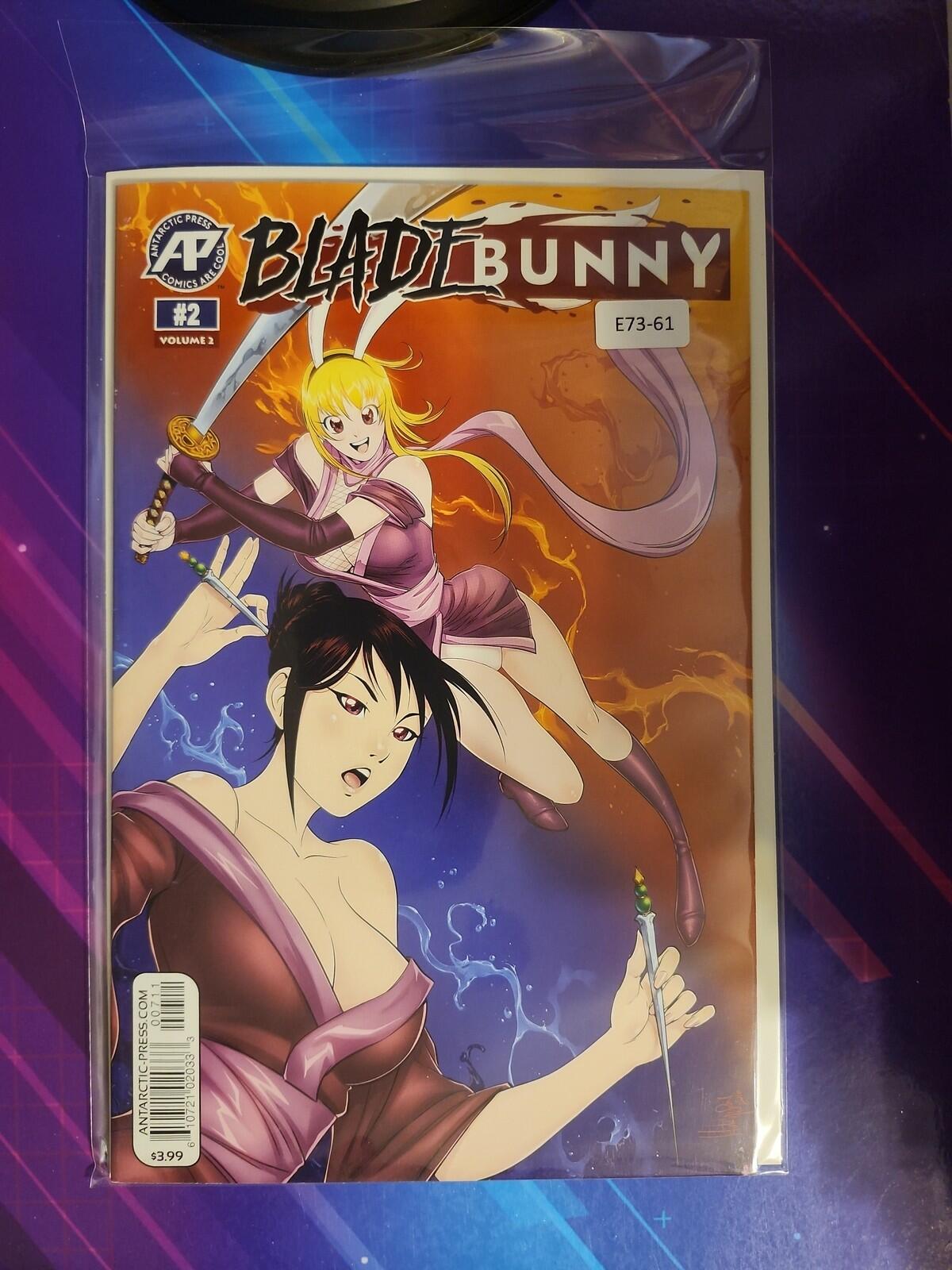 BLADE BUNNY #2 VOL. 2 8.0 ANTARCTIC PRESS COMIC BOOK E73-61