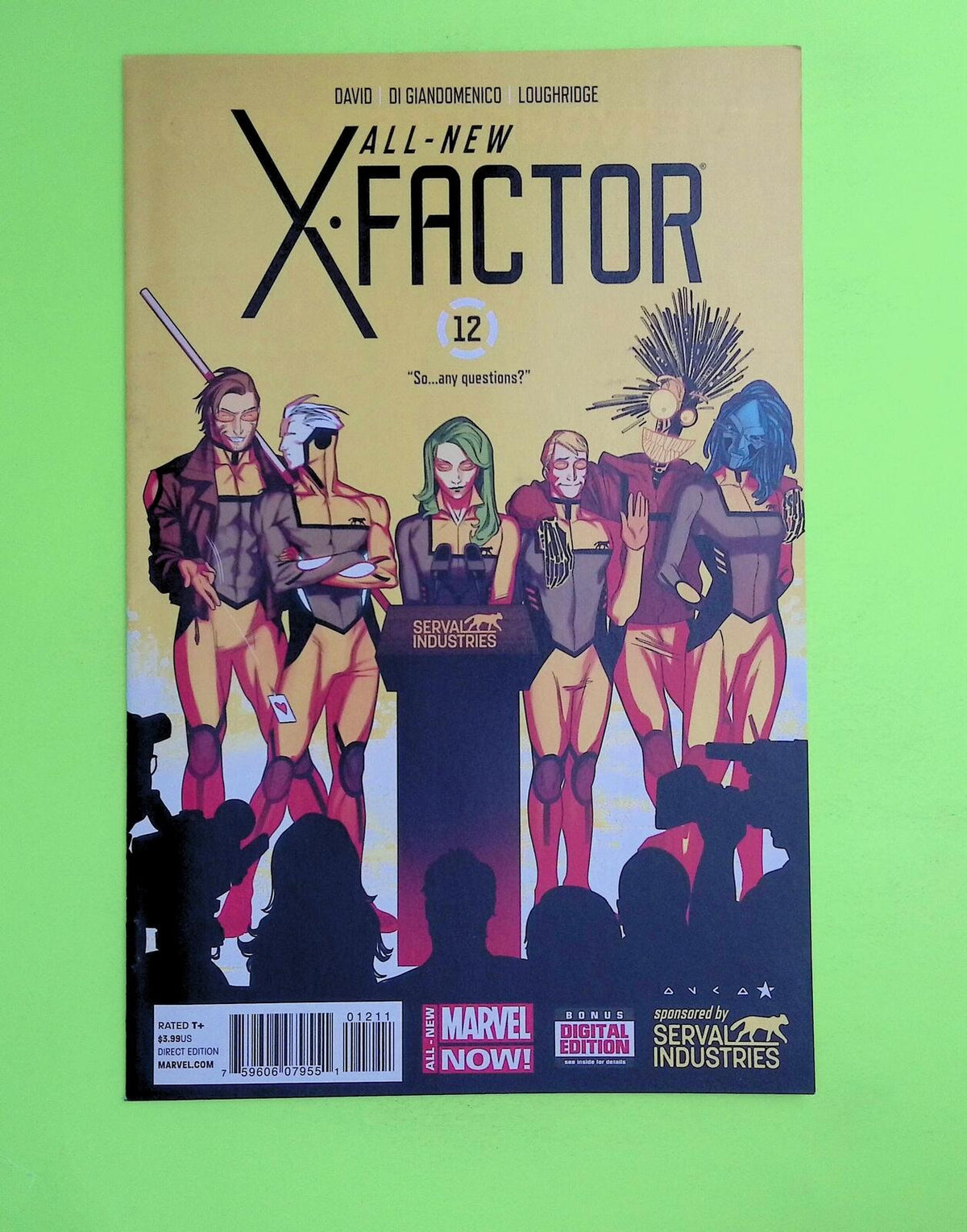 All-New X-Factor #12 2014 Marvel Comics 8.0 Comic Book V60-86