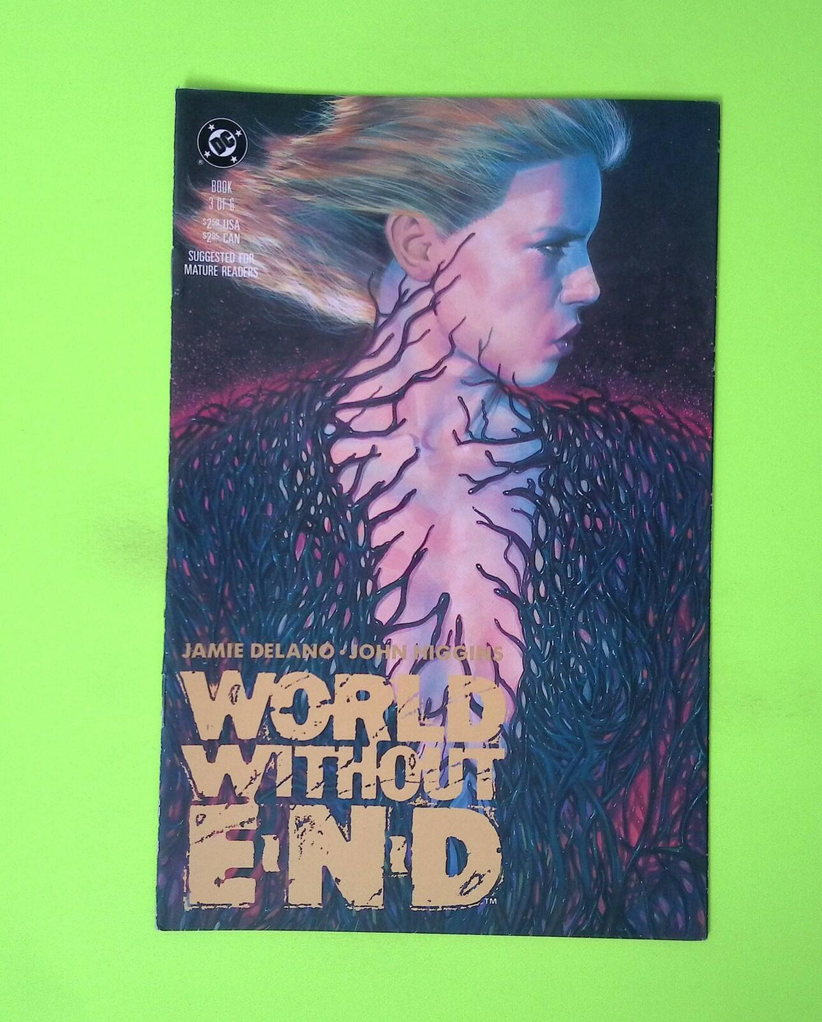 World Without End #3 1991 DC Comics Higher Grade Comic Book Q103-263