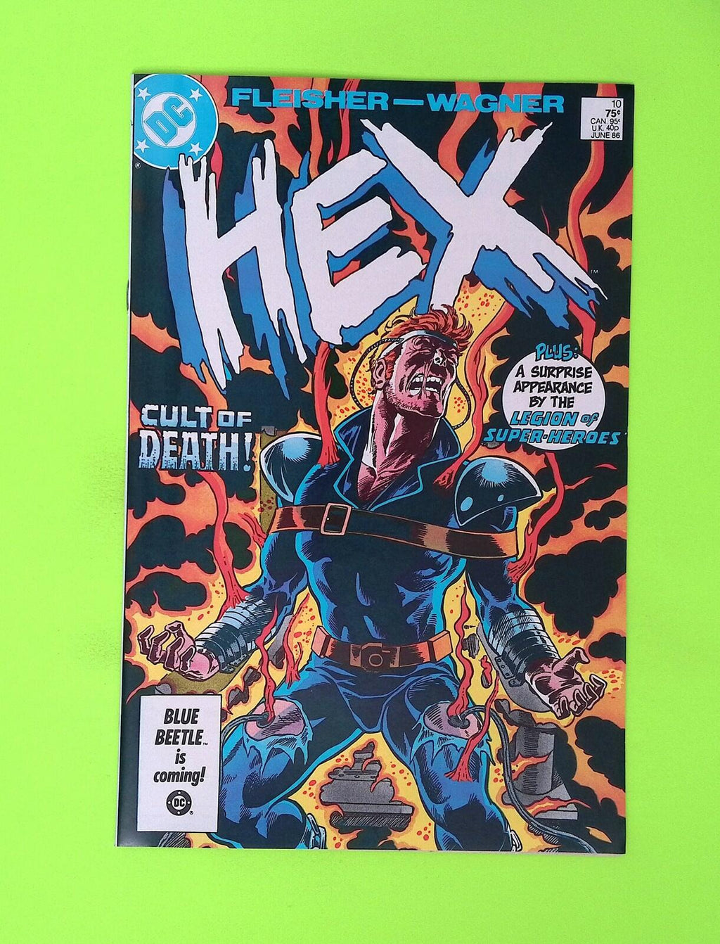 Hex #10 1986 DC Comics High Grade Comic Book X13-18