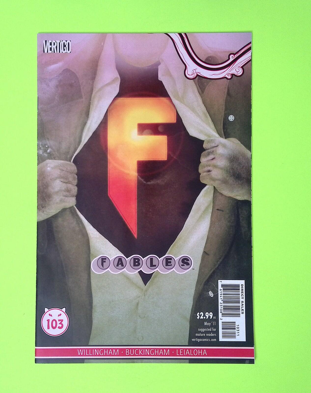 Fables #103 2011 Vertigo High Grade Comic Book X109-91