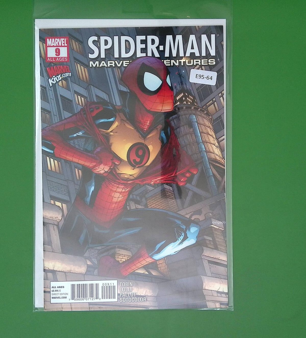 MARVEL ADVENTURES: SPIDER-MAN #9 VOL. 2 HIGH GRADE MARVEL COMIC BOOK E95-64