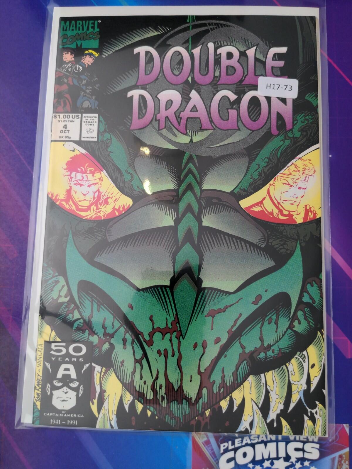 DOUBLE DRAGON #4 HIGH GRADE MARVEL COMIC BOOK H17-73