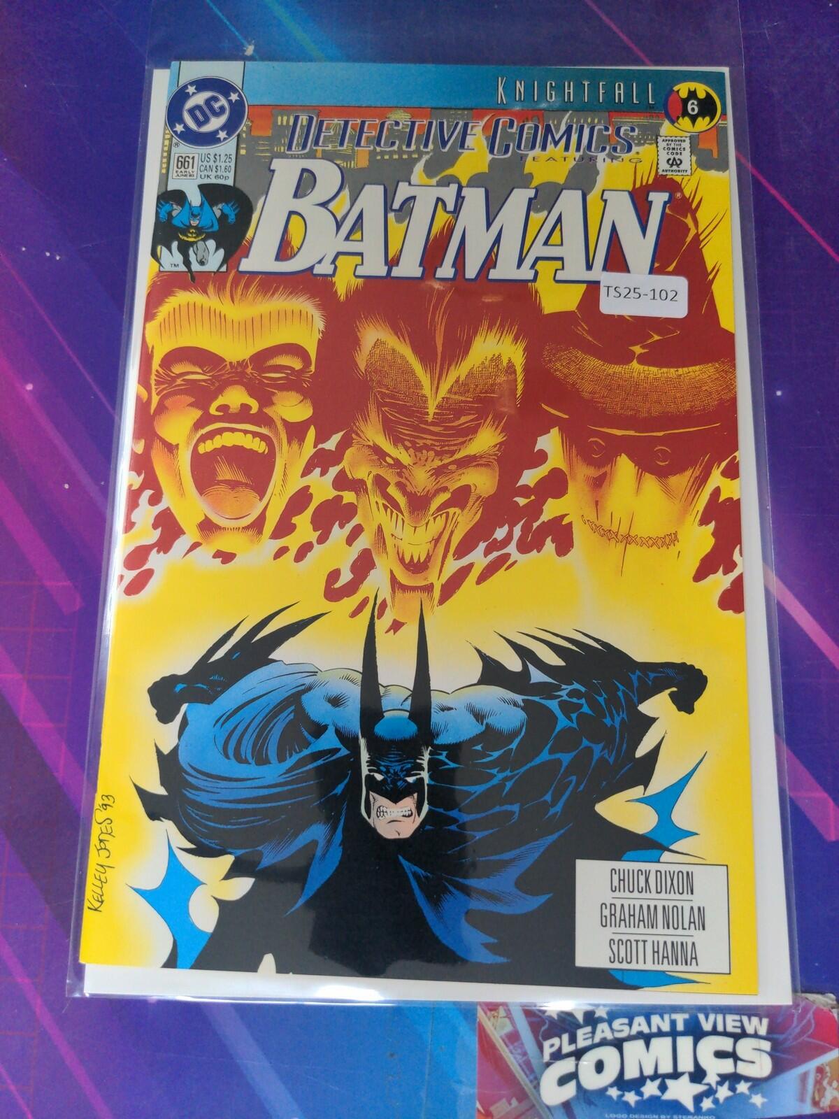 DETECTIVE COMICS #661 VOL. 1 HIGH GRADE DC COMIC BOOK TS25-102