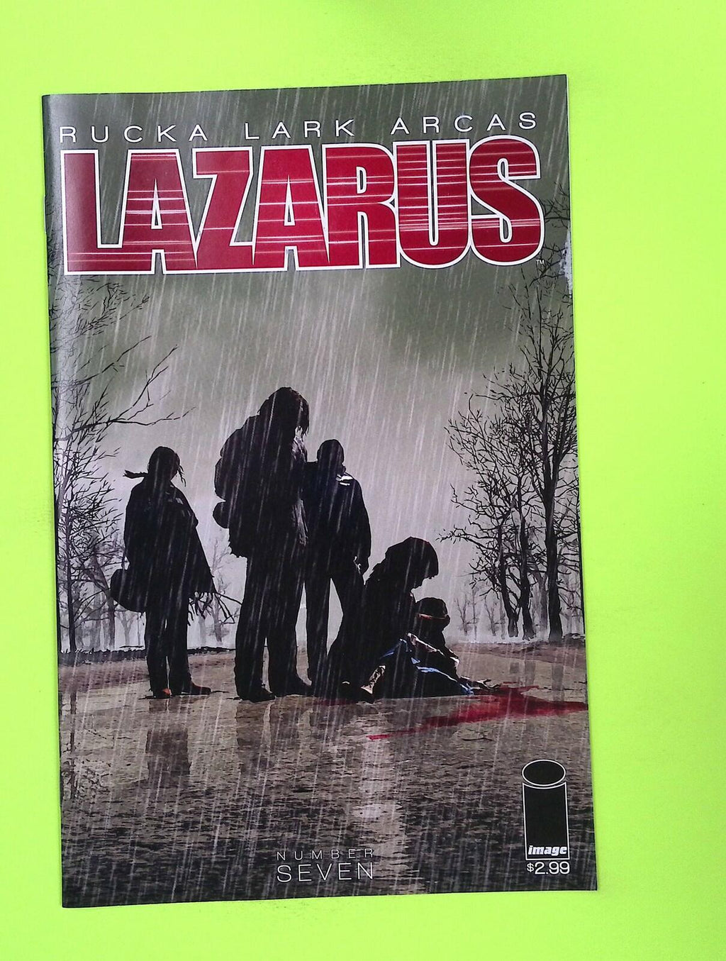 Lazarus #7 2014 Image Comics 8.0 Comic Book G73-130