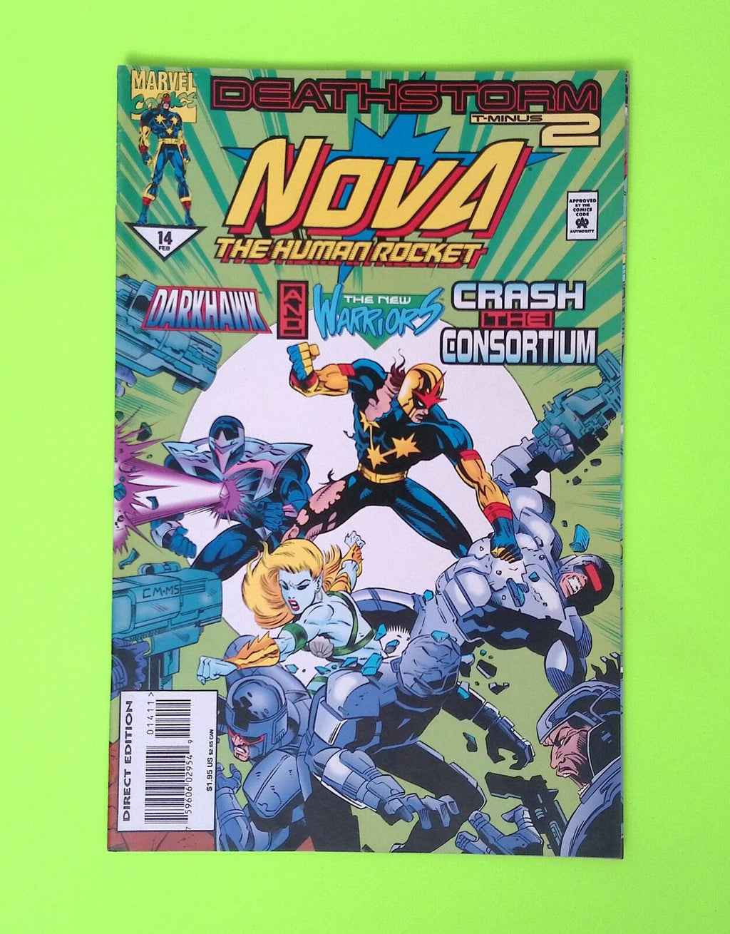 Nova #14 Vol. 2 1995 Marvel Comics High Grade Comic Book X181-88