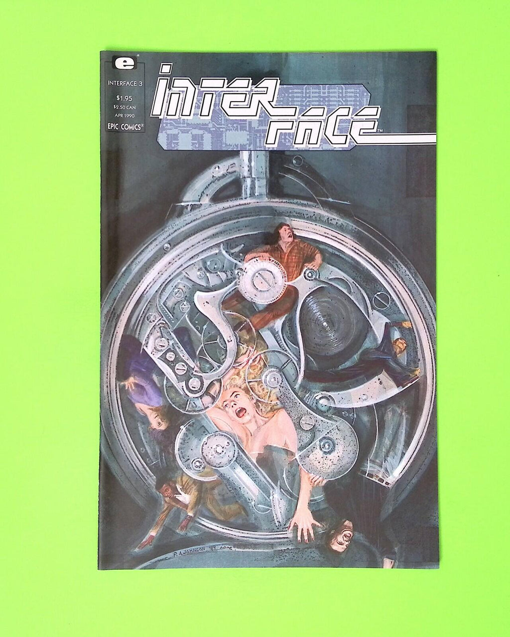 Interface #3 1990 Epic Comics High Grade Comic Book B24-38