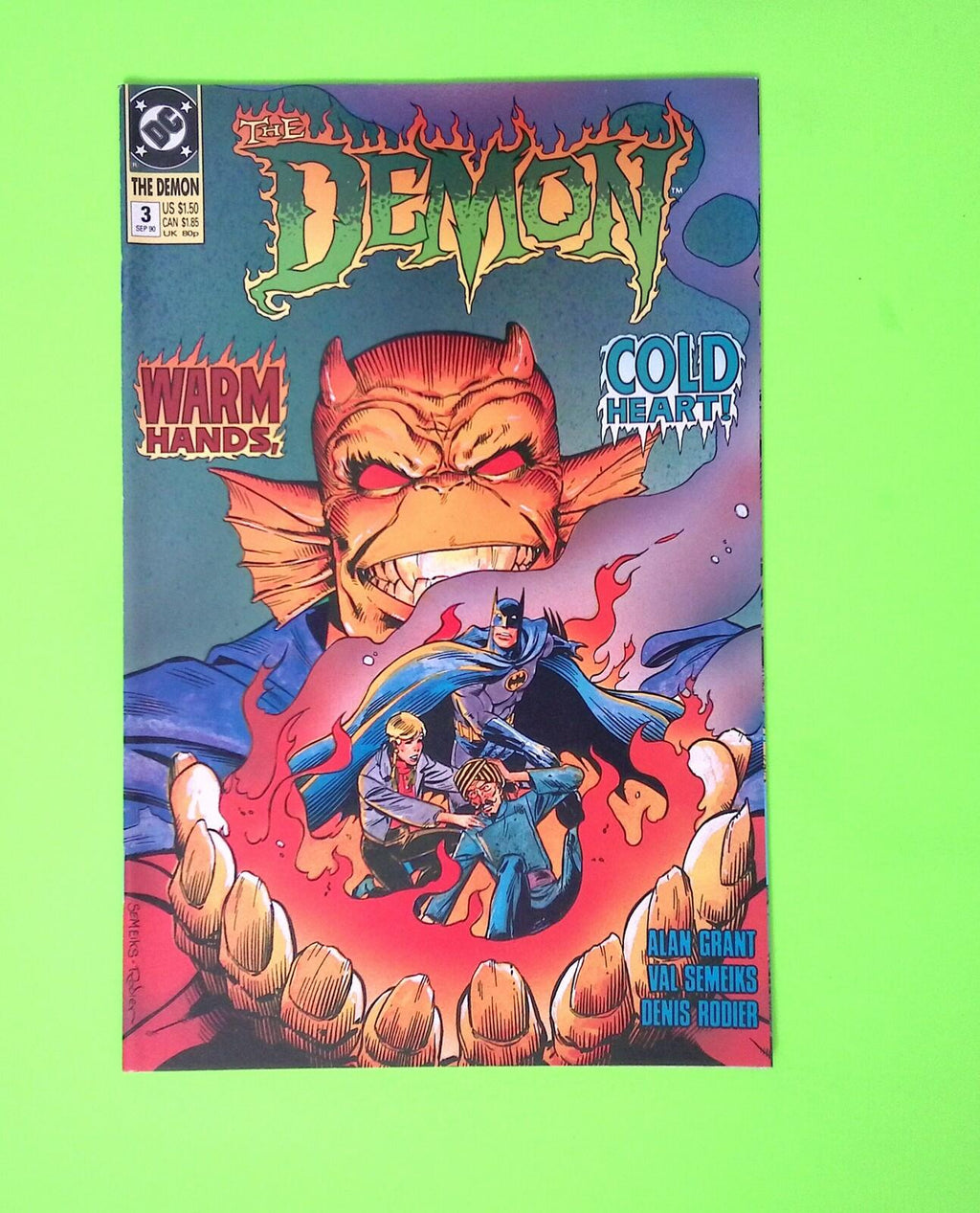 Demon #3 Vol. 3 1990 DC Comics High Grade Comic Book B108-190
