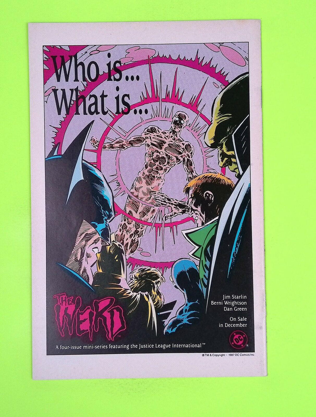 Shadow #8 Vol. 4 1988 DC Comics 8.0 Comic Book G84-35