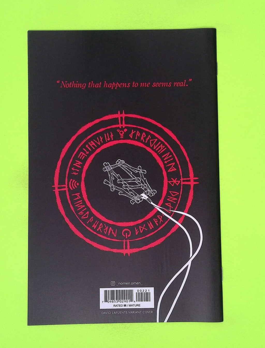 Nomen Omen #2b 2019 Image Comics Variant High Grade Comic Book W25-25