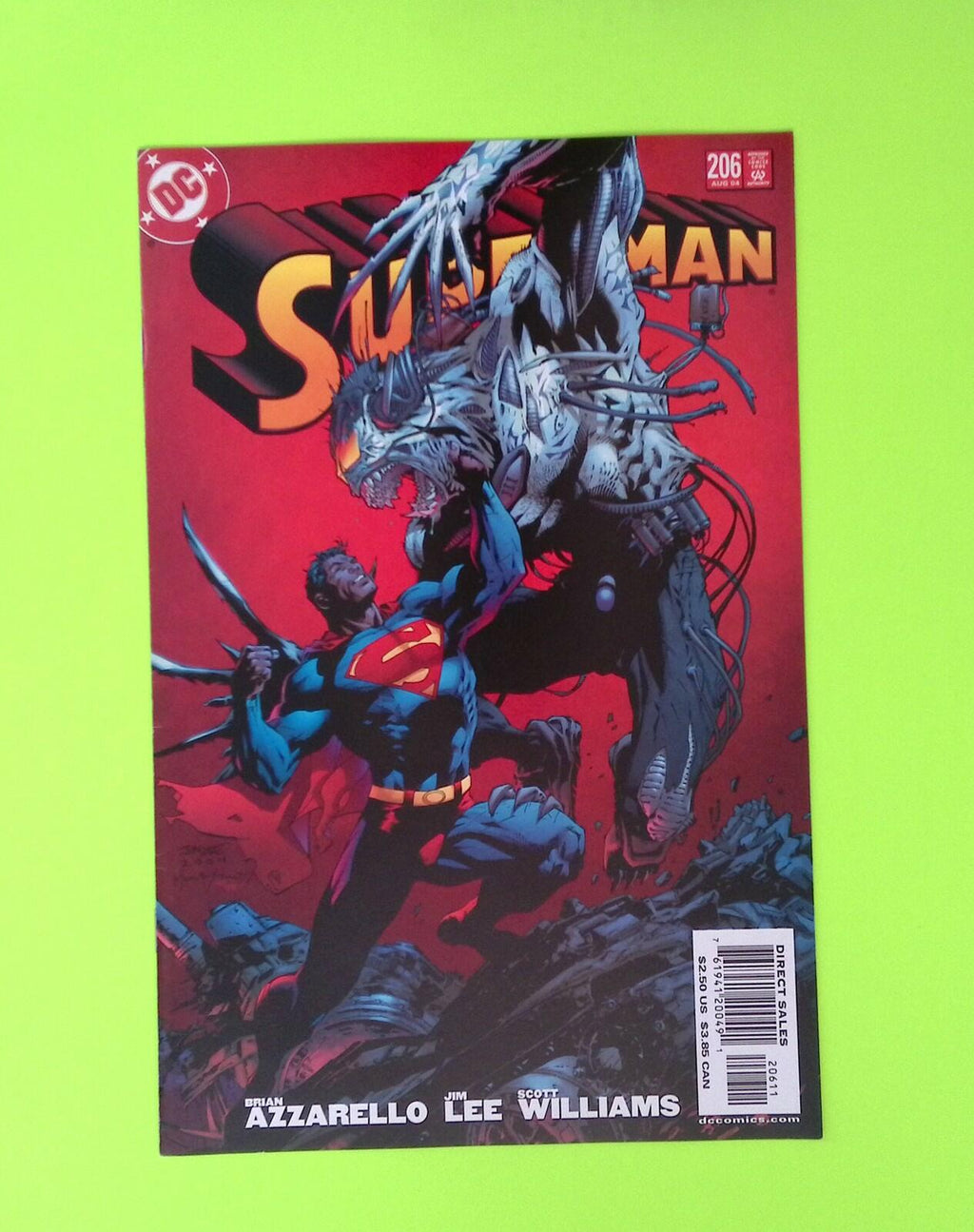 Superman #206 Vol. 2 2004 DC Comics High Grade Comic Book X262-137
