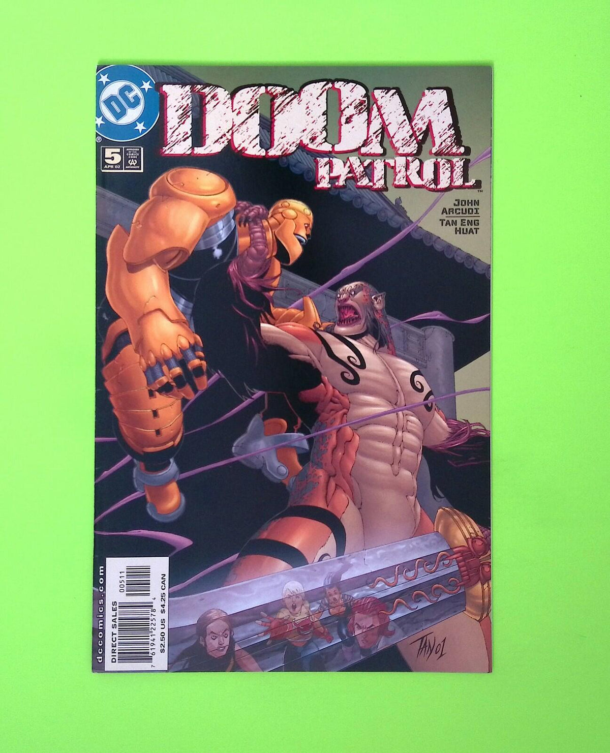 Doom Patrol #5 Vol. 3 DC Comics Higher Grade Comic Book W322-155