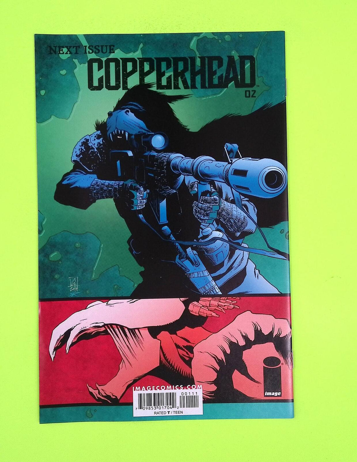 Copperhead #1 2014 Image Comics High Grade Comic Book M19-259