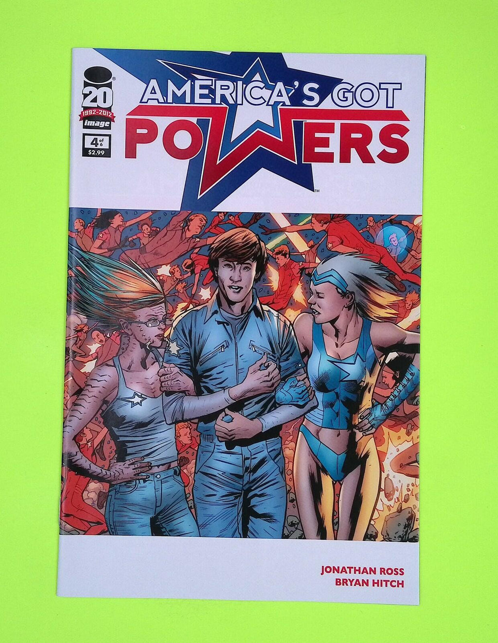 America's Got Powers #4 2012 Image Comics High Grade Comic Book J87-79