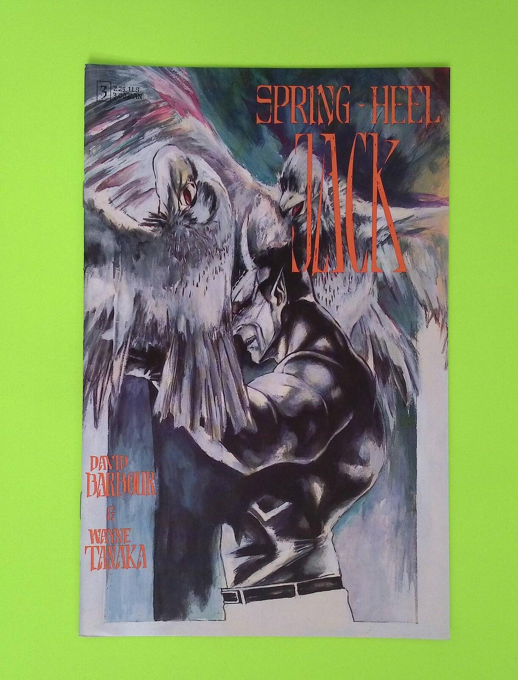 Spring-Heel Jack #3 1992 Rebel Studios High Grade Comic Book X15-33